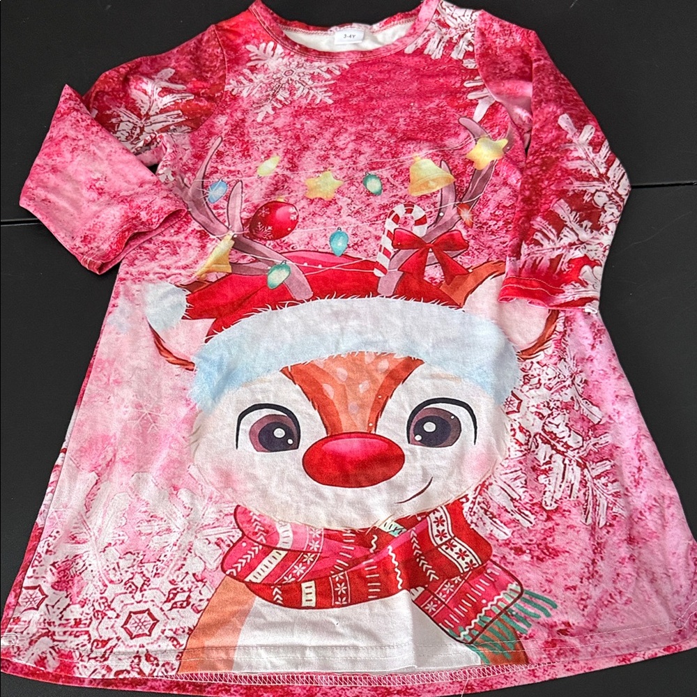 Festive Reindeer Dress